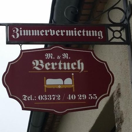 Zimmervermietung M&R Bertuch Jüterbog 外观 照片