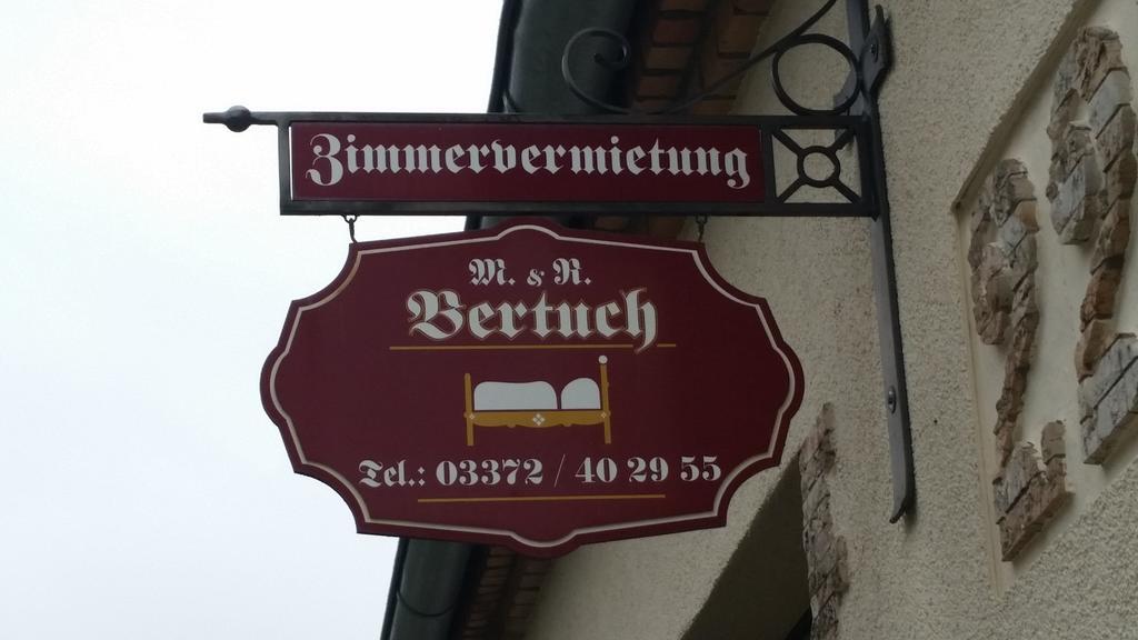 Zimmervermietung M&R Bertuch Jüterbog 外观 照片